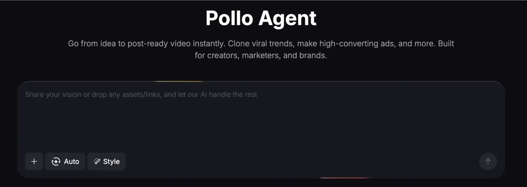 pollo agent chatbox