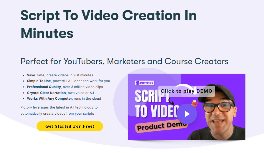 convertir guion en vídeo rápidamente