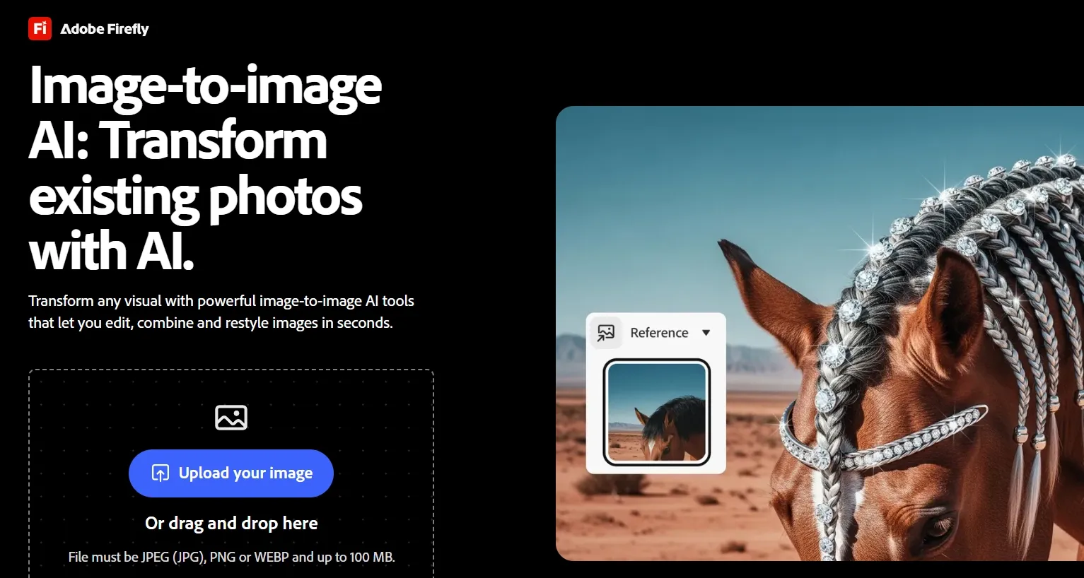 Adobe-firefly interface