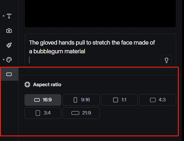 aspect ratio
