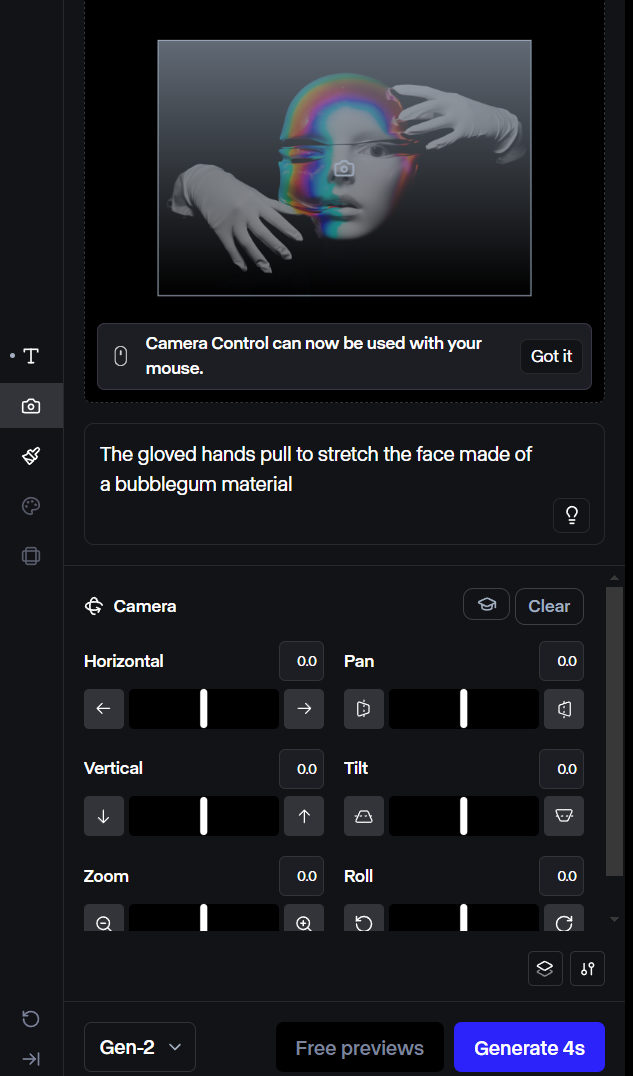 camera control