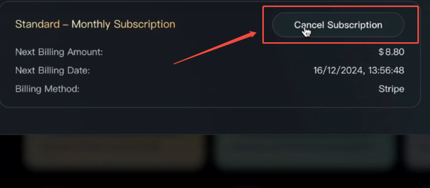 cancel