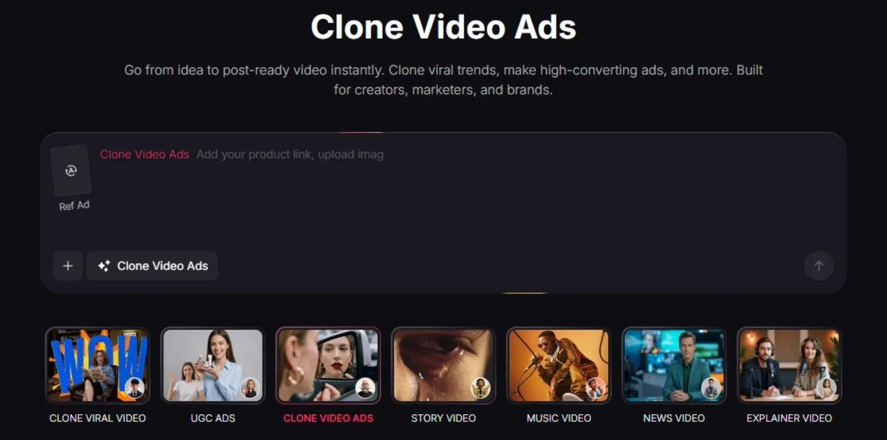 clone video ads