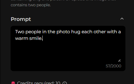 Customize with prompt
