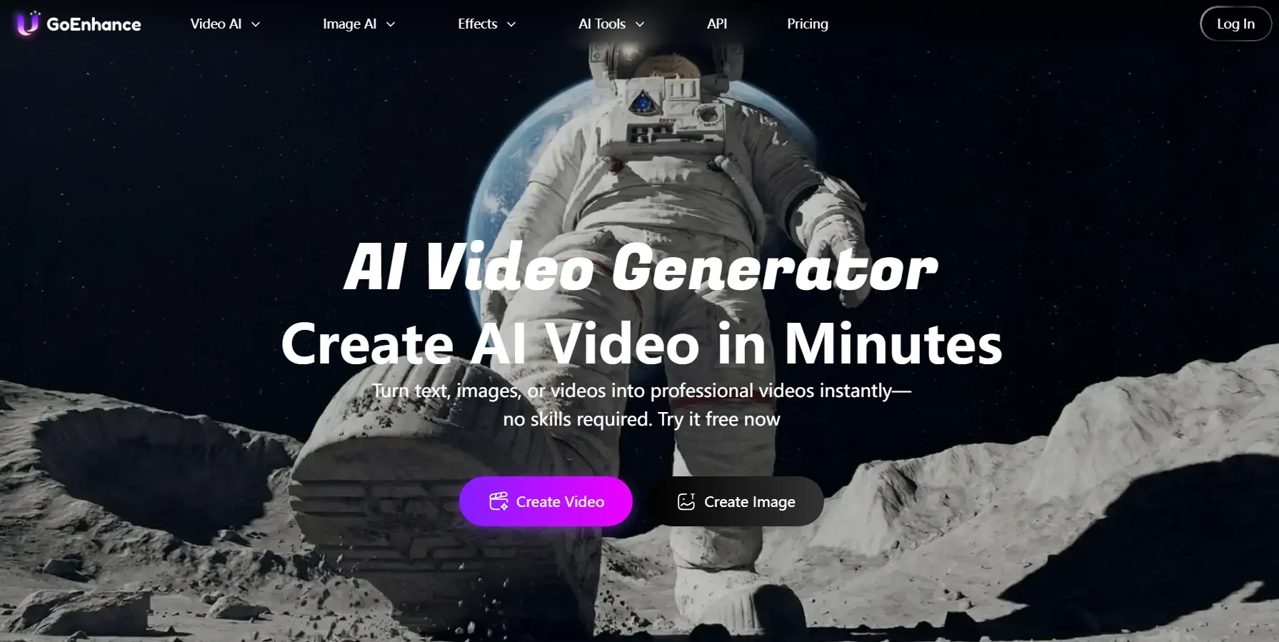 Goenhance AI interface