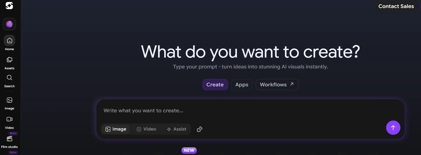 Imagine Art interface