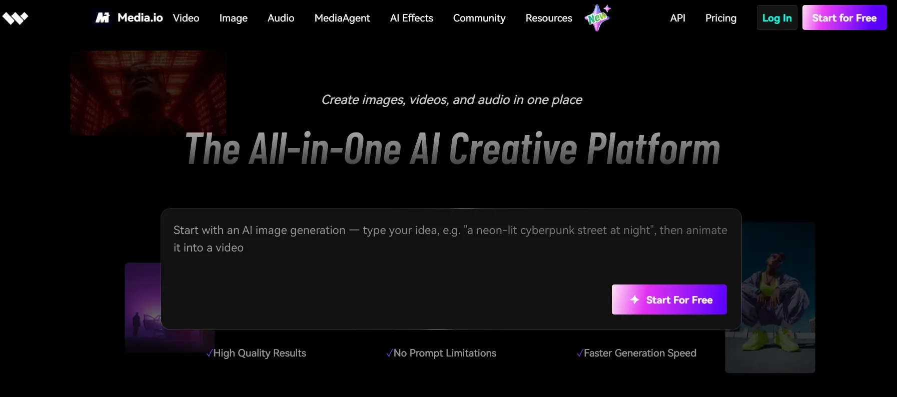 Media-io AI interface