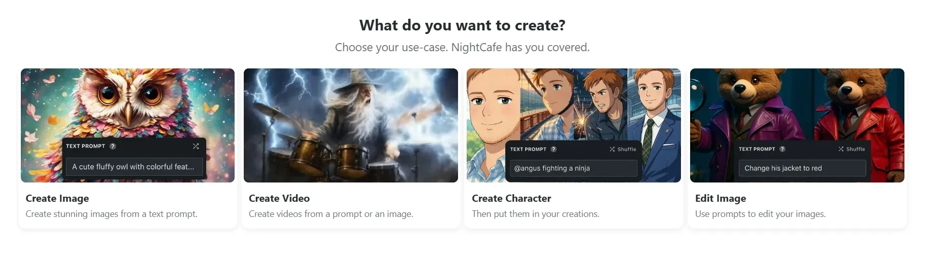 all-in-one creative modes