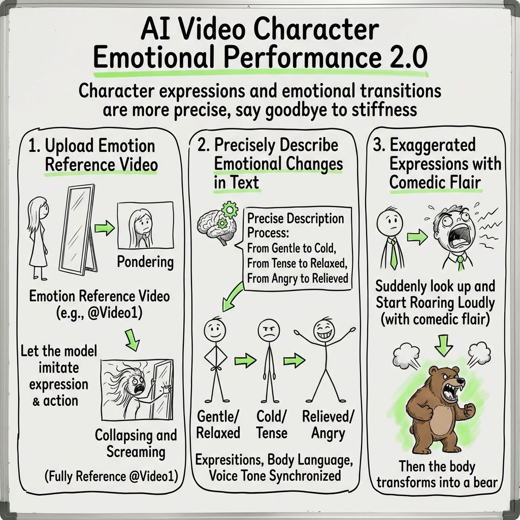 AI Video Character Emotional Performance 2.0