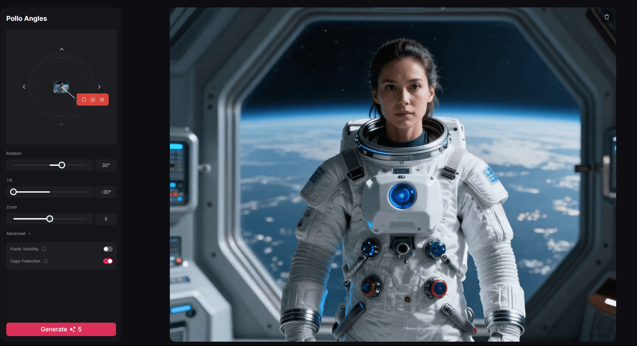 Adjust Camera Angles with 3D Control