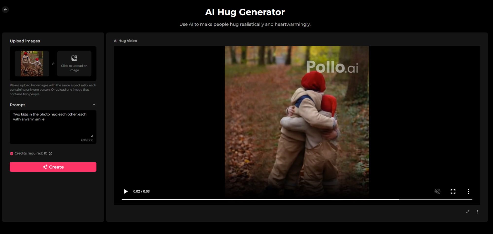 Preview the output