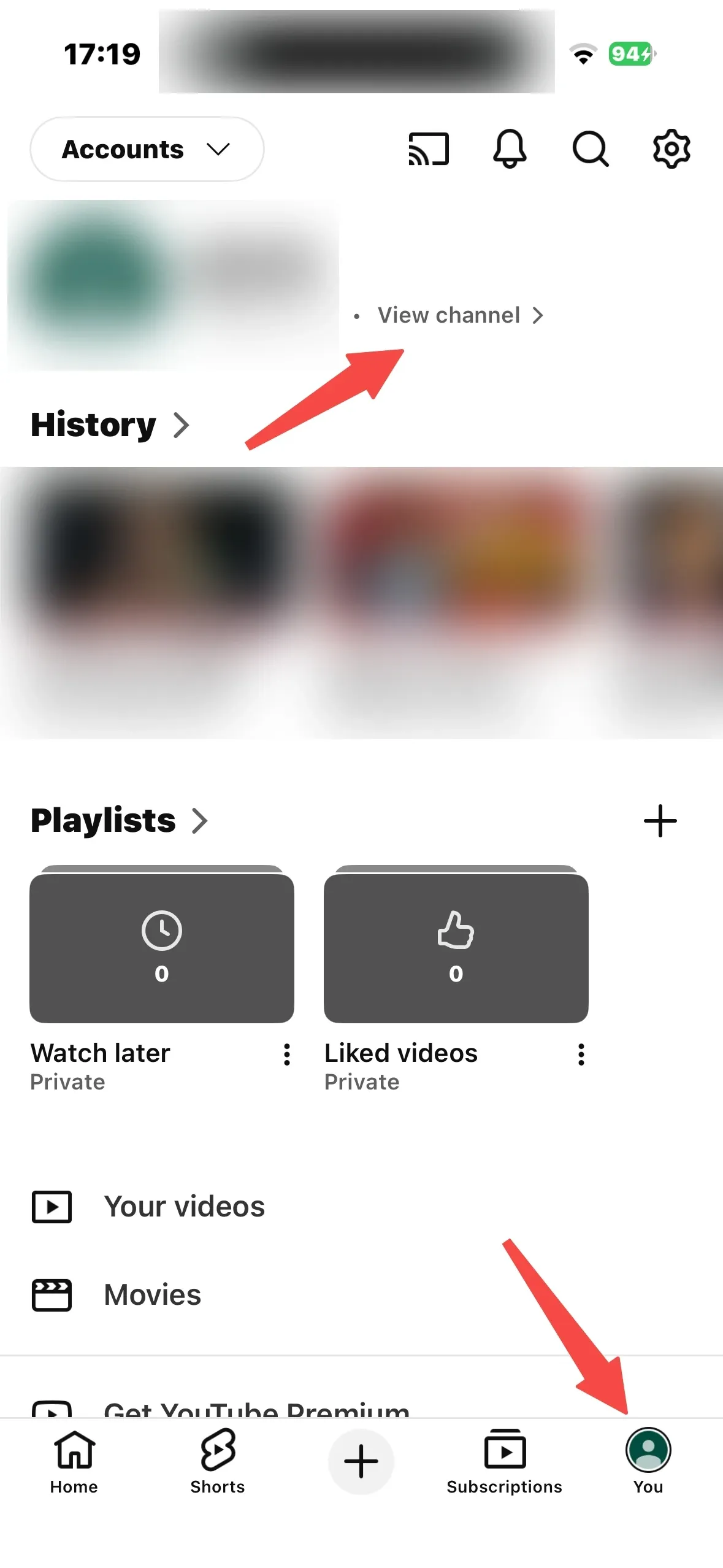 Hoe je je abonnees kunt controleren in de YouTube-app 1