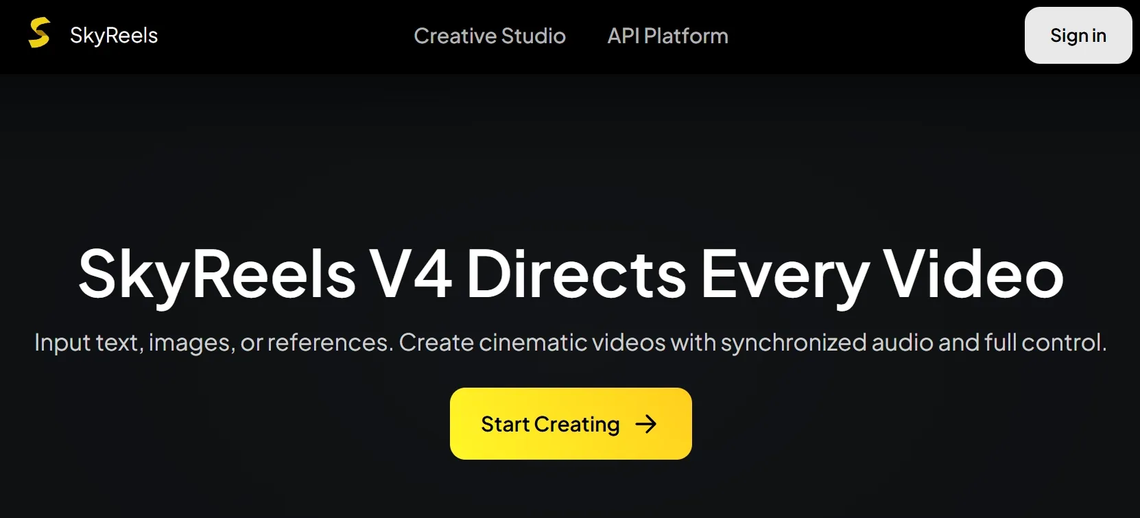SkyReels V4 directs video creation with text, images, and synchronized audio.