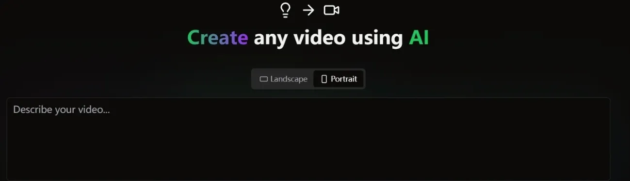 text-to-video generation
