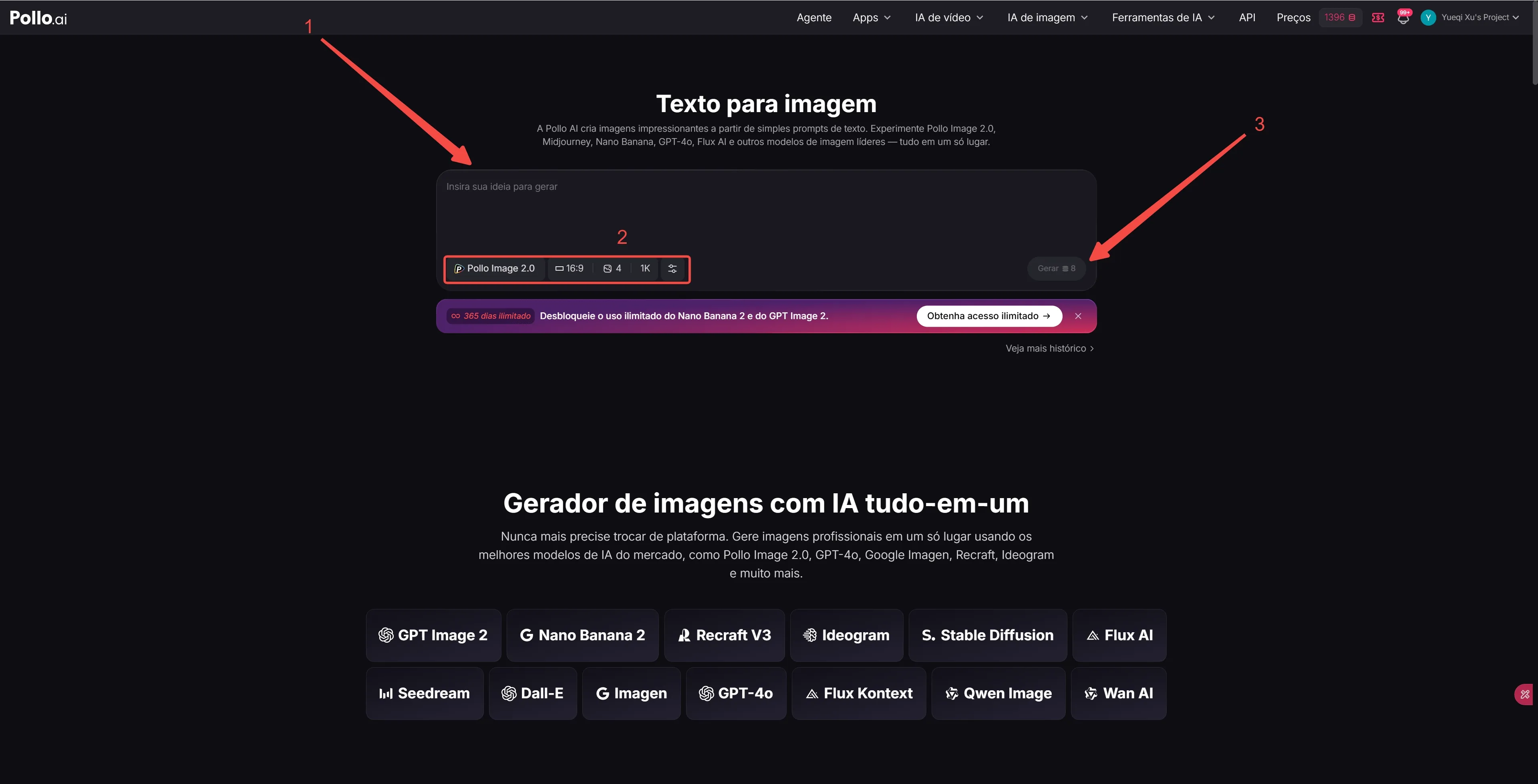 Como gerar camisa de futebol com prompt no gerador de imagens do Pollo AI