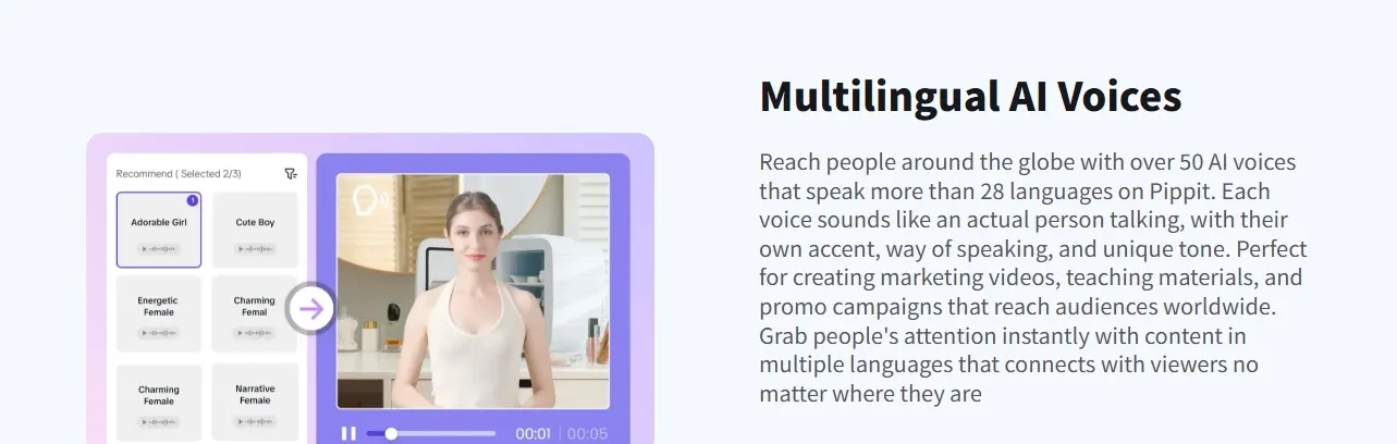 multilingual AI voices