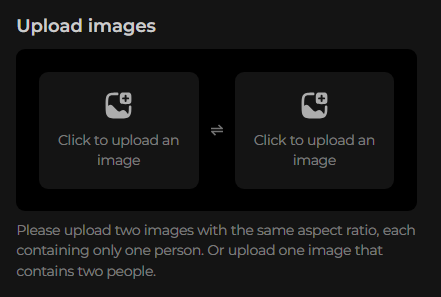 Upload images